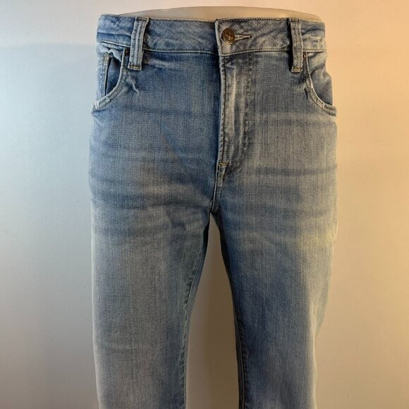 Buffalo David Bitton Men's Straight Six Creased and Sanded Jeans - Size 40 x 33 - Picture 3 of 9